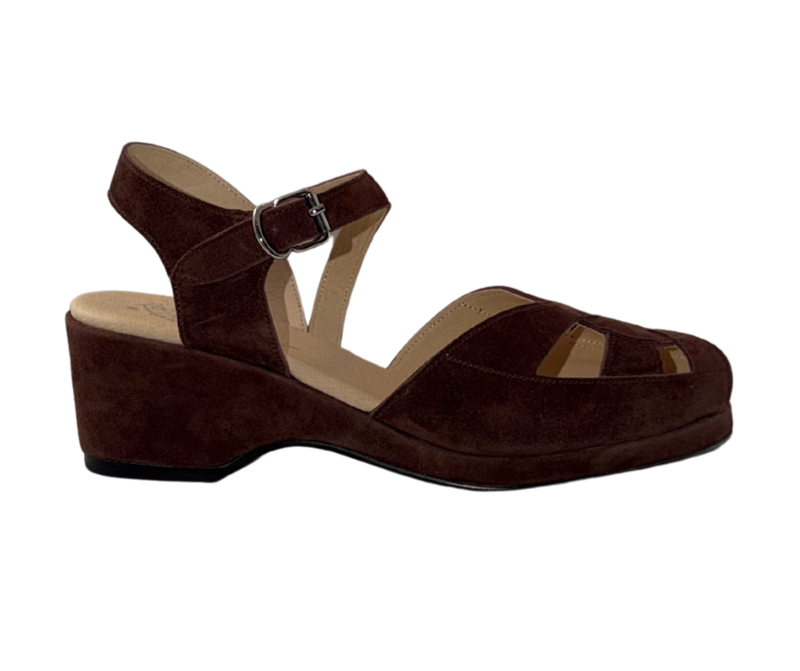 Edith  - Brown Suede