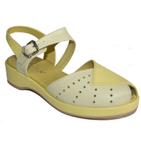 Flora - Yellow Leather