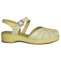 Flora - Yellow Leather