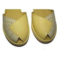 Flora - Yellow Leather