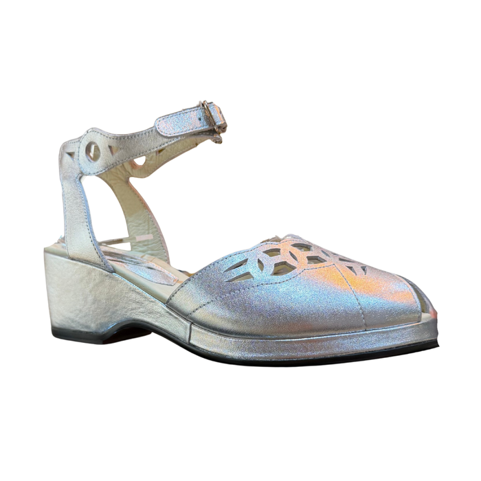 Ida - Silver Leather