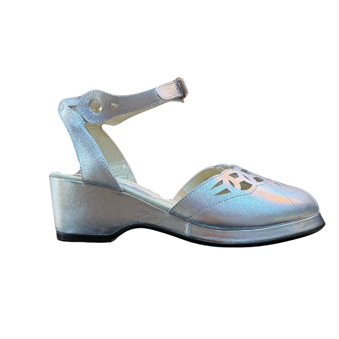 Ida - Silver Leather