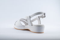 Ingrid - White Leather