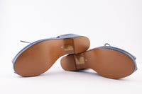 Josephine - Navy Blue Leather