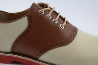 Saddle Shoe - Brown & Cream