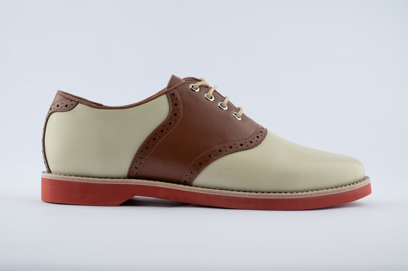 Saddle Shoe - Brown & Cream