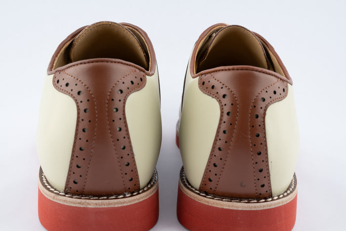 Saddle Shoe - Brown & Cream