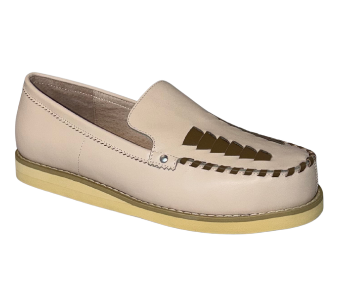 Ophelia - Cream Leather