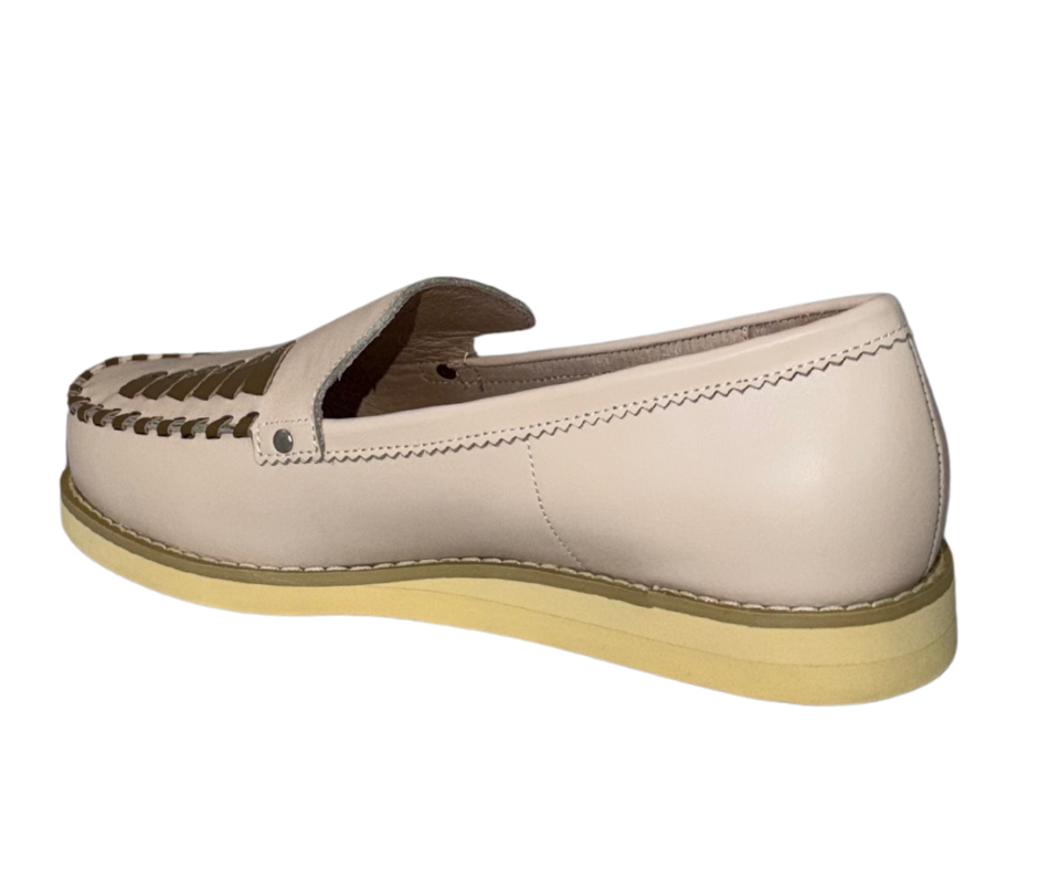 Ophelia - Cream Leather