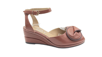 Paulette - Brown Leather
