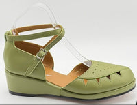 Rosa - Green Leather