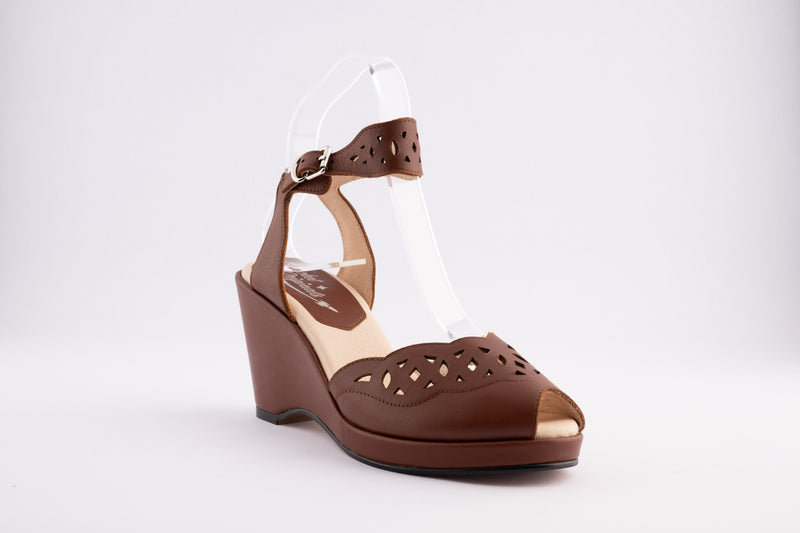 Sophia - Brown Leather