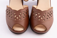 Sophia - Brown Leather