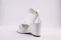 Sophia - White Leather