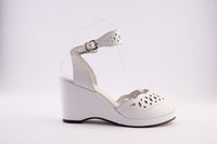 Sophia - White Leather