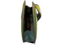 Straw Target Bag - Lime