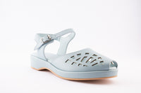 Greta - Light Blue Leather