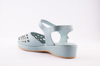 Greta - Light Blue Leather
