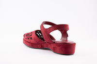 Greta - Burgundy Vegan Suede