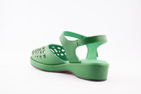 Greta - Green Leather