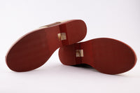 Saddle Shoe - Medium Width - Brown/Cream