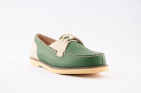 Mitzi - Green & Cream Leather