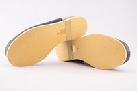 Mitzi - Navy & Cream Leather
