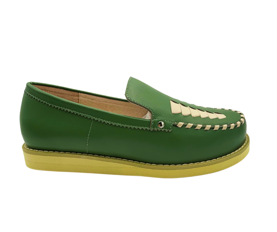 Ophelia - Green Leather