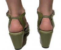 Sophia - Olive Leather