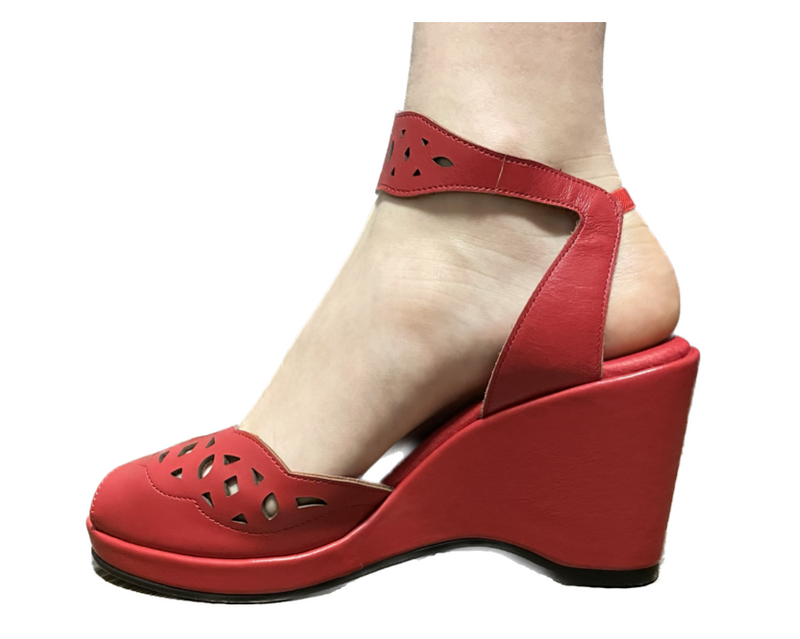 Sophia  - Red Leather